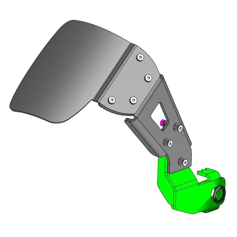 Bavette garde-boue arrière anti-saleté Kawasaki Ninja 650